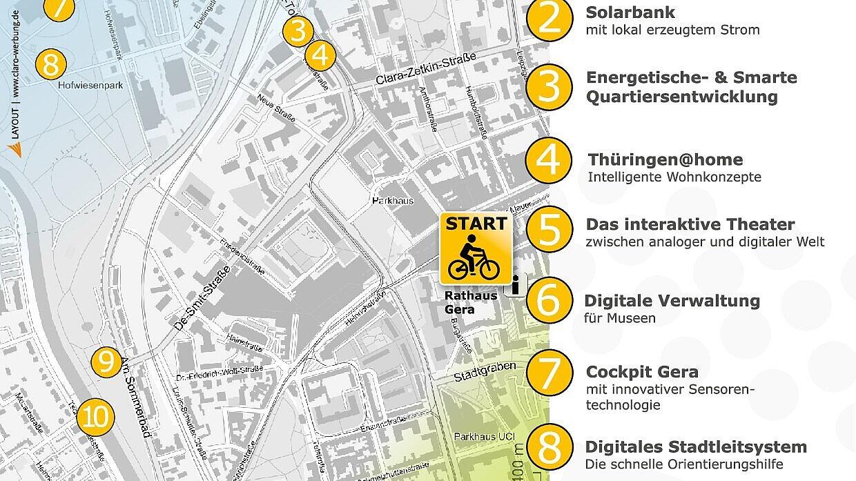 Flyer "Smart City Gera" .