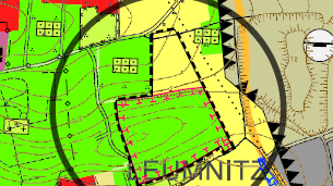 2. Teilplanbereich Gewerbliche Baufläche. © Stadt Gera