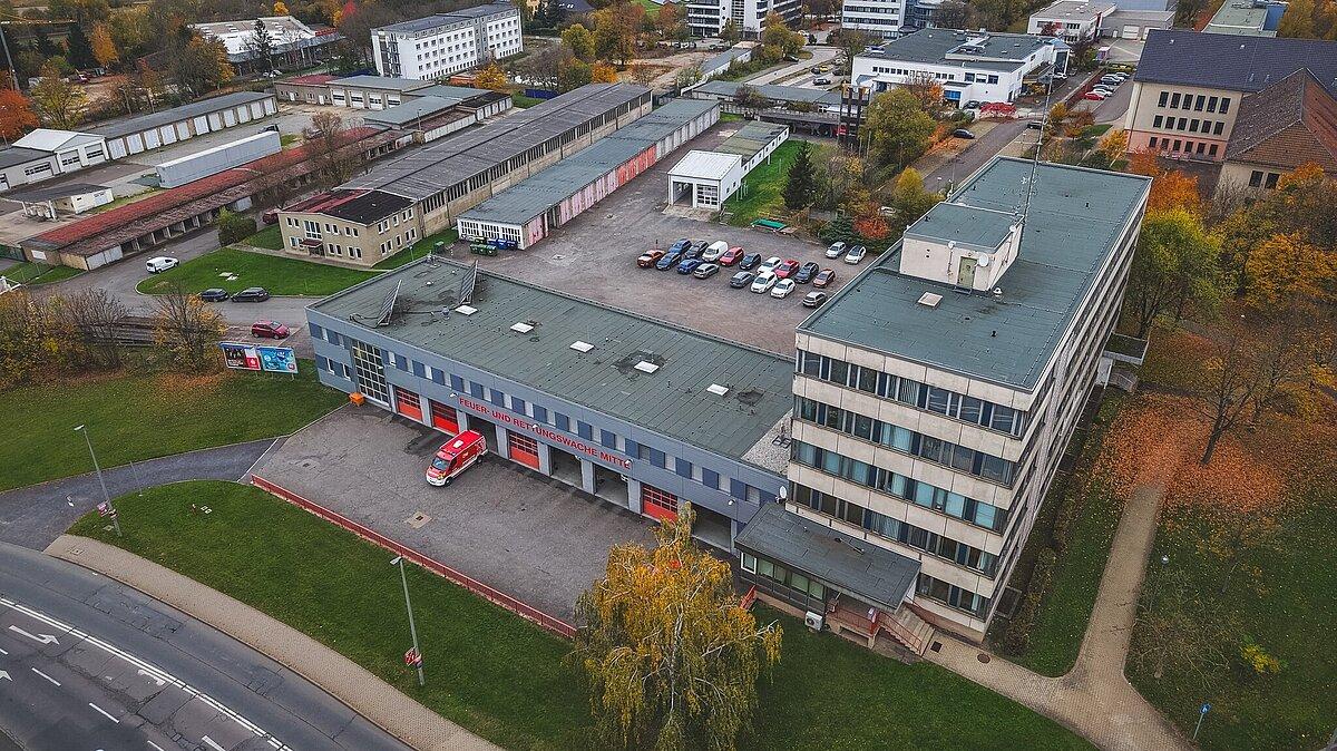 Feuer- und Rettungswache 1. © Amt für Brand- und Katastrophenschutz