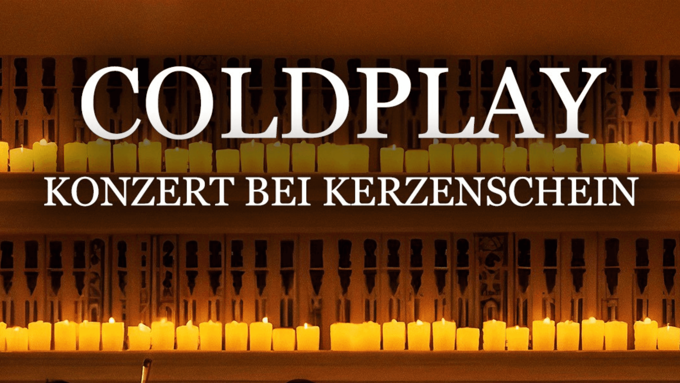 Coldplay Musik bei Kerzenschein am 18.11.2025 im KuK. © AZ Event Production
