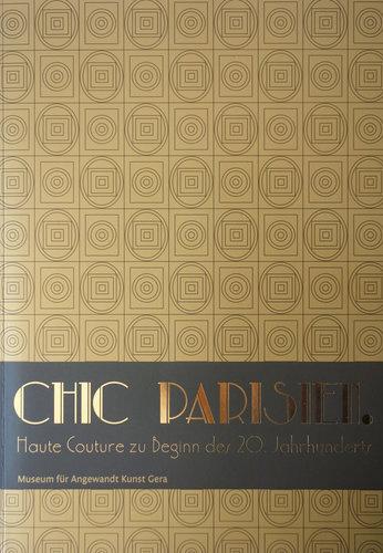 Cover des Ausstellungskatalogs "Chic Parisien". © Museum für Angewandte Kunst
