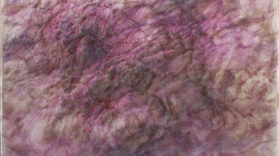 Stefan Löffelhardt, thing g19, 2021, Farbstift (Detail).