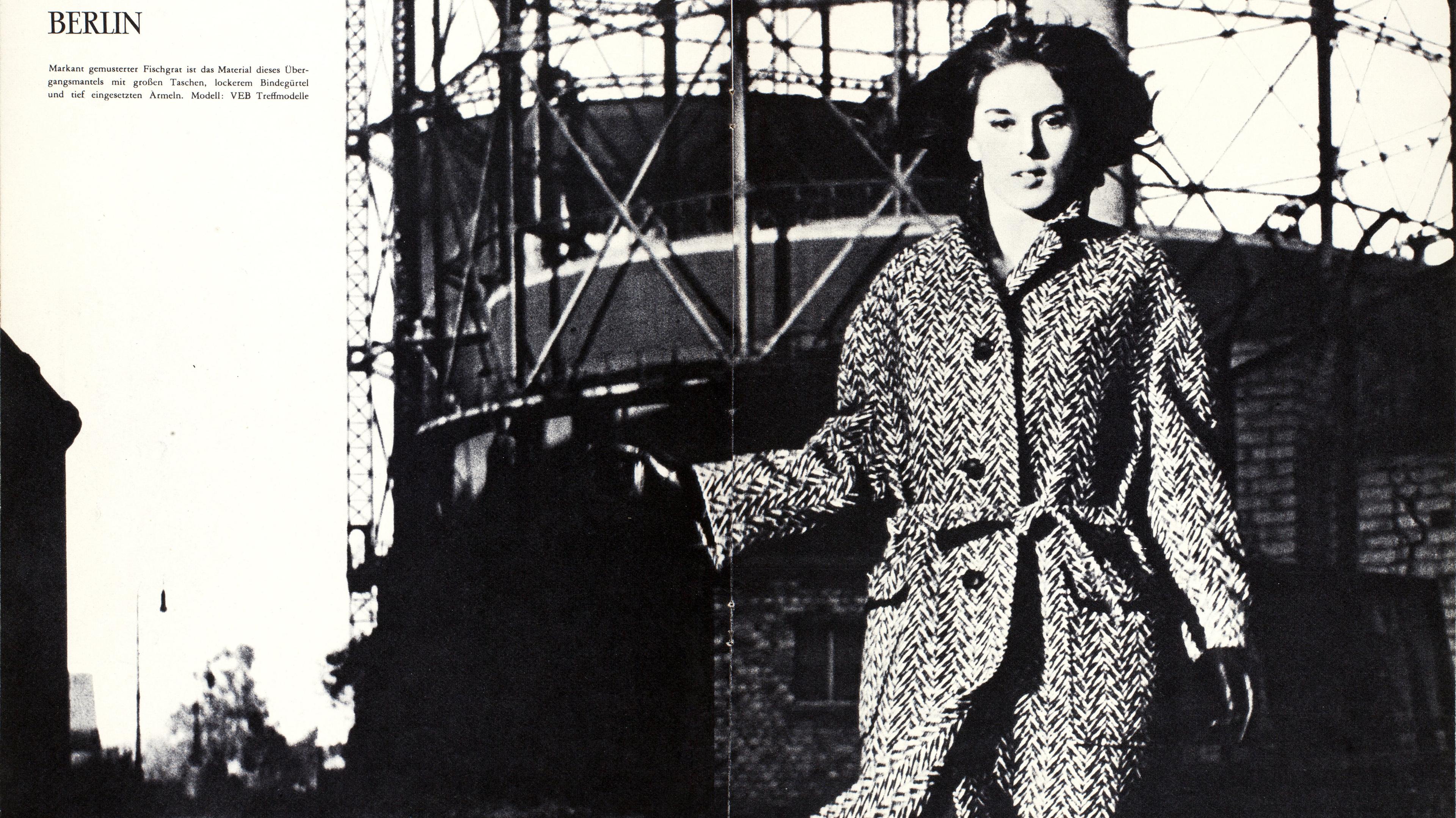 Sibylle. Zeitschrift für Mode und Kultur, Heft 4/1962, Foto: Ulrich Fischer, Reproduktion: Werner Mahler. © Werner Mahler