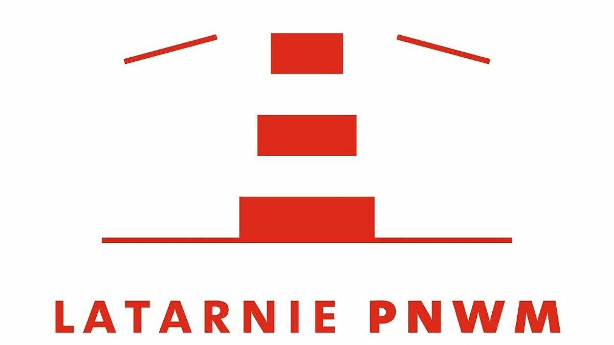 Roter Leuchtturm als Logo des Leuchtturmprojektes mit der Partnerstadt Skierniewice