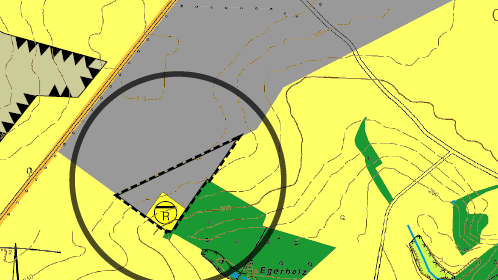 1. Teilplanbereich Gewerbliche Baufläche. © Stadt Gera