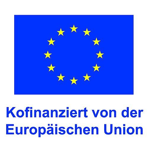 Logo der EU mit dem Titel: Kofinanziert von der Europäischen Union.