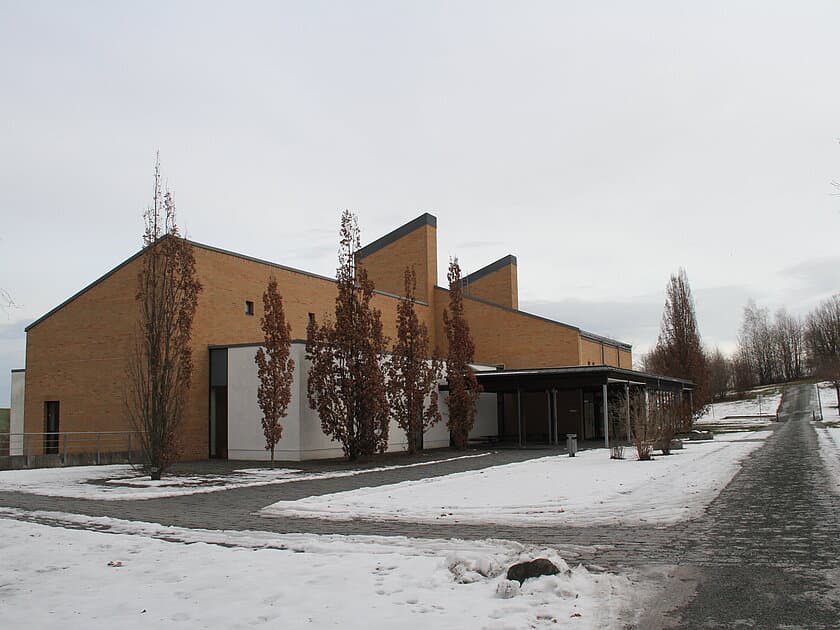 Neues Krematorium mit Feierhalle. © Stadt Gera