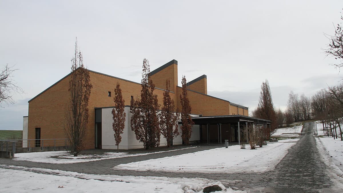 Neues Krematorium mit Feierhalle. © Stadt Gera