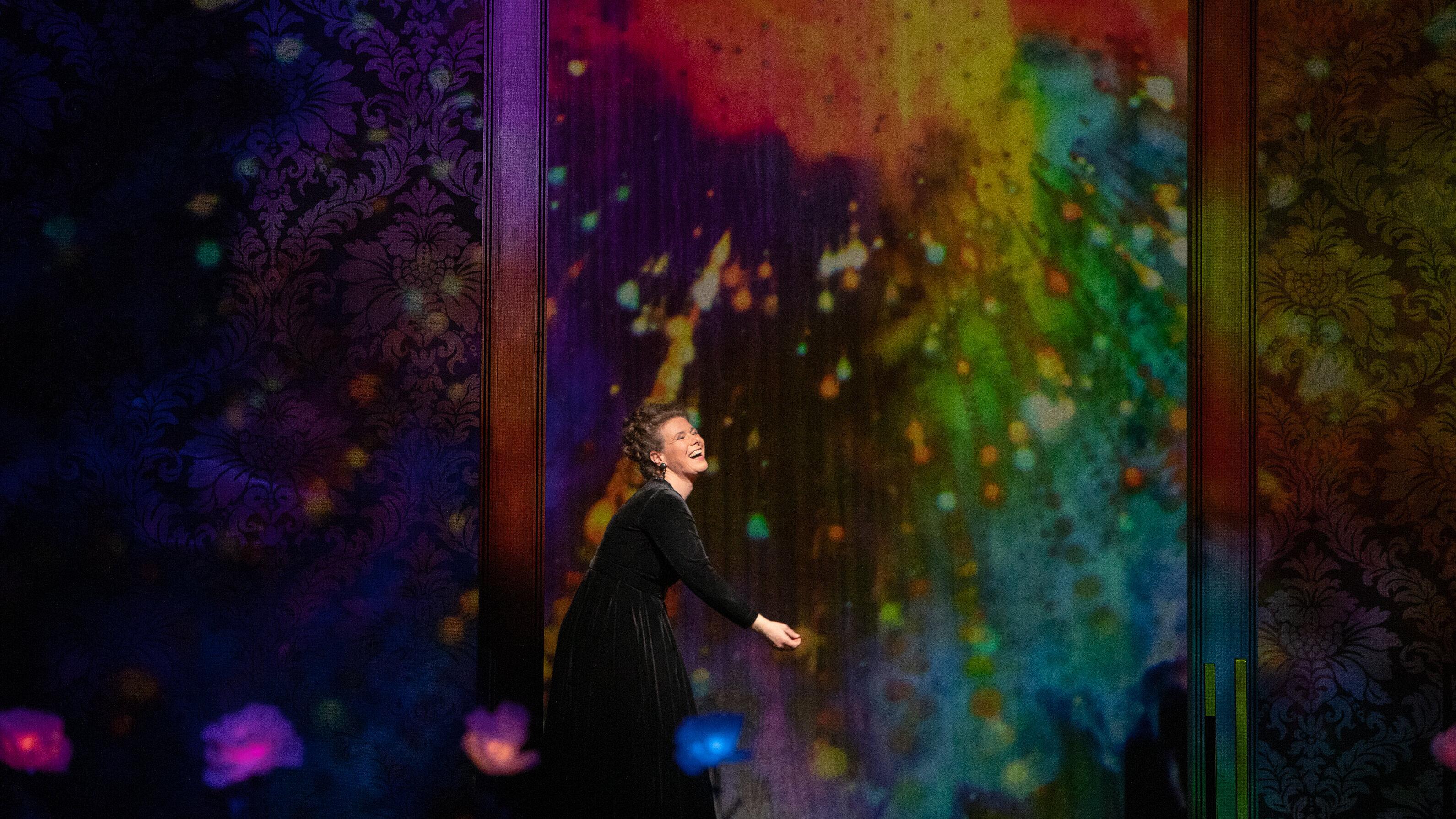 Werbebild „Die toten Augen“.