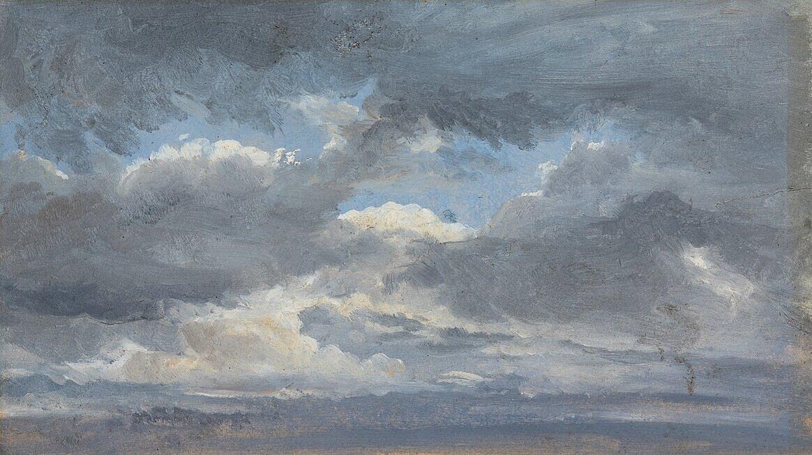 Wolkenstudie. © Kunstsammlung Gera