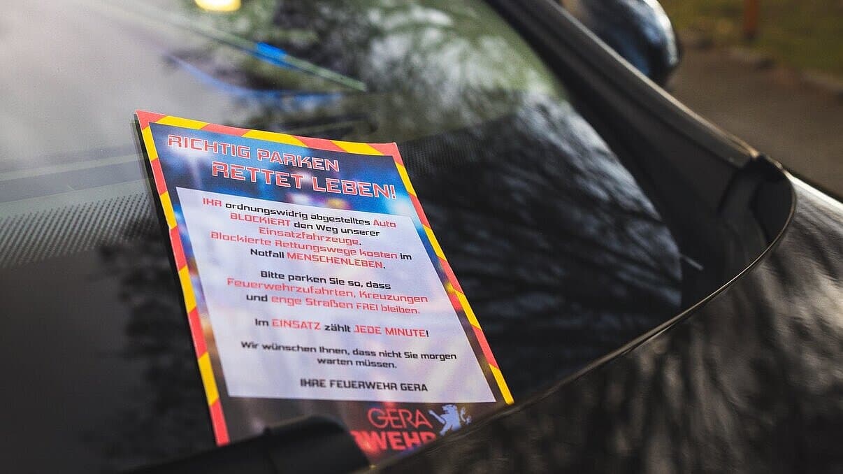Feuerwehr Gera. © Amt für Brand- und Katastrophenschutz