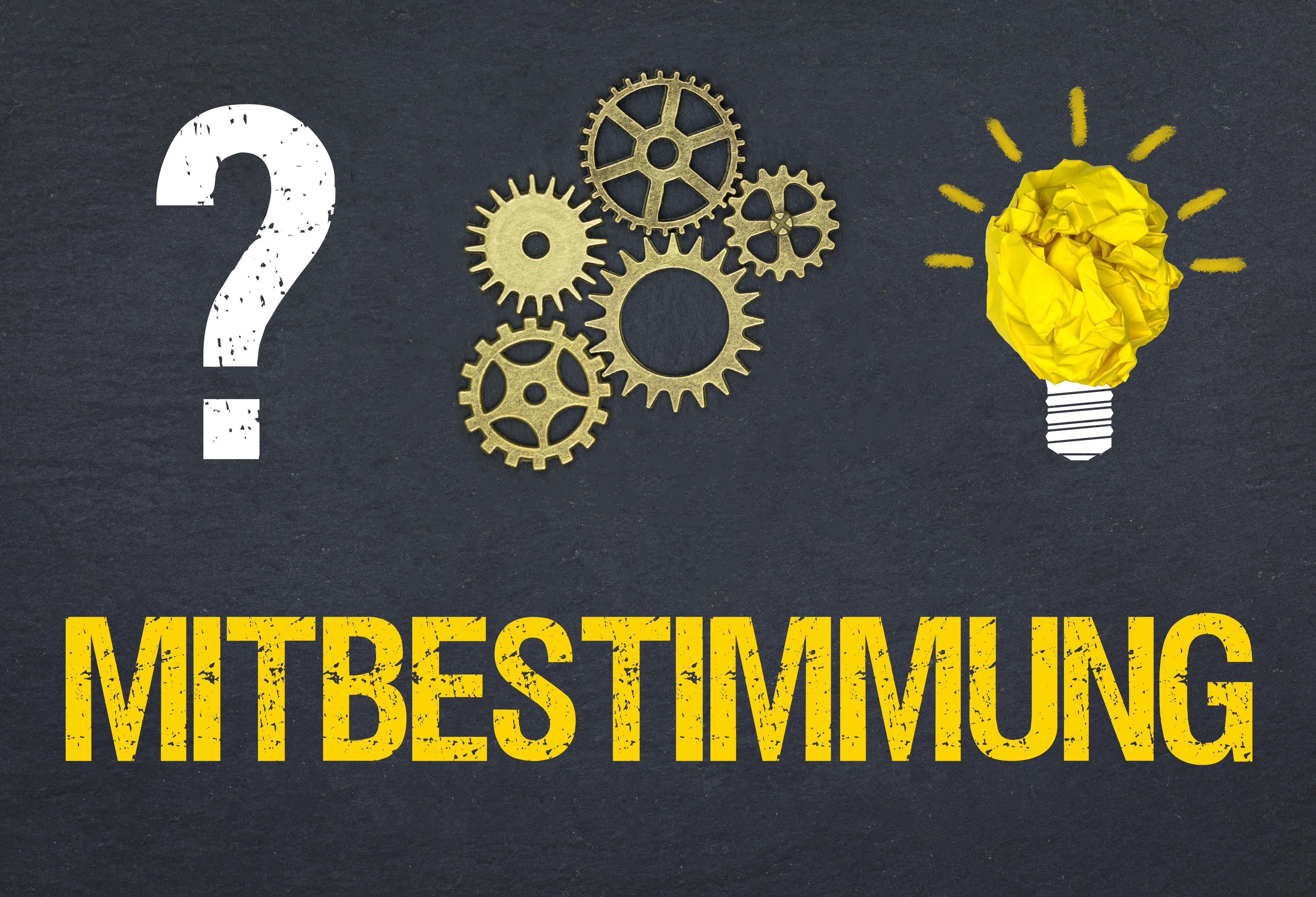 Mehrere Symbole zum Thema "Mitbestimmung"	. © magele-picture - stock.adobe.com