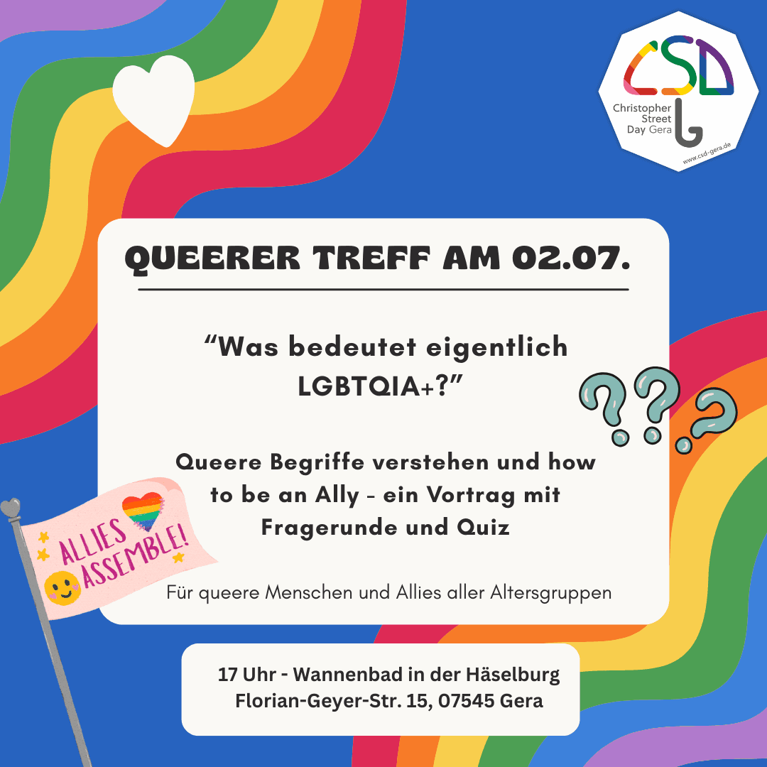 . © CSD Gera e.V.